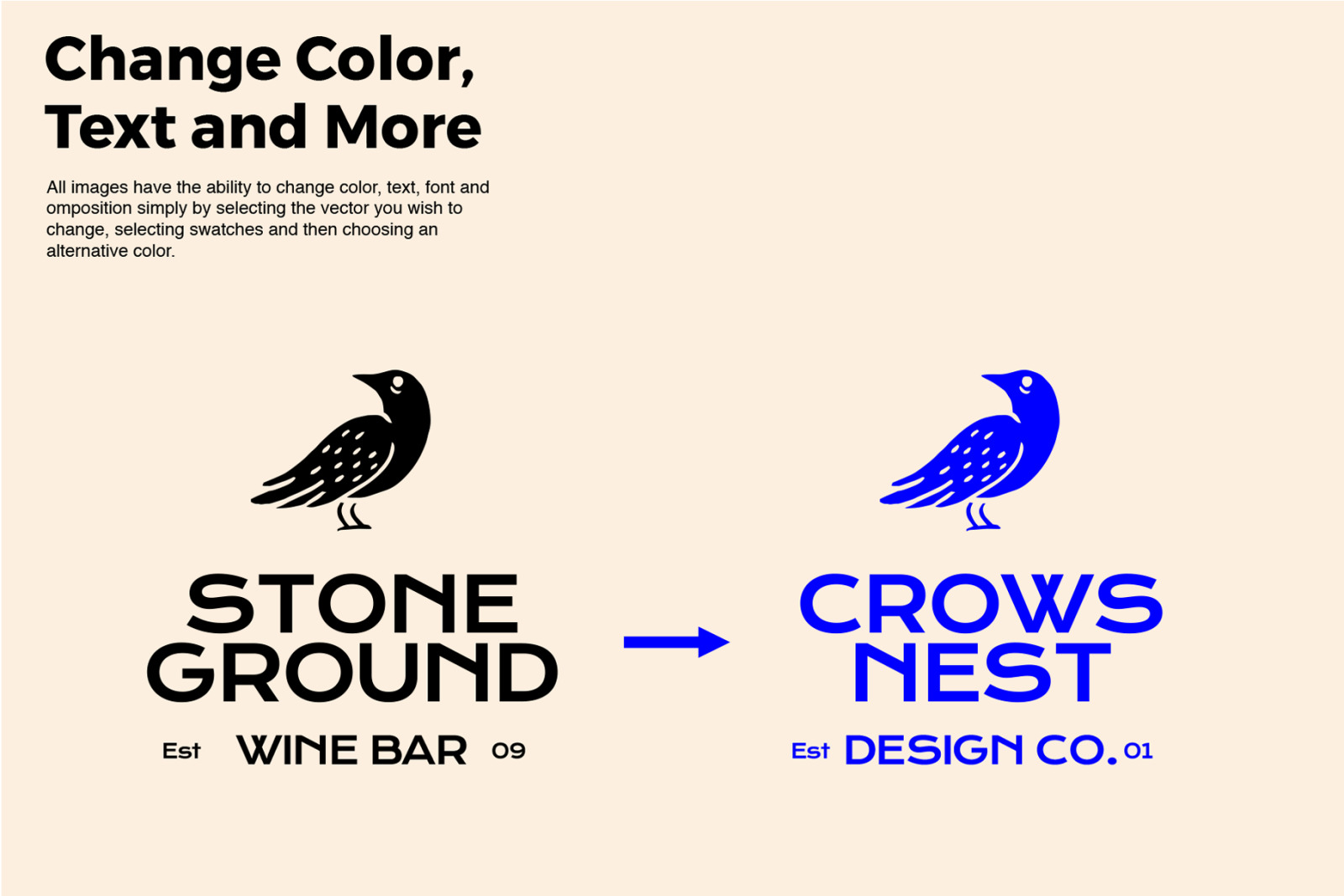 Hand Drawn Logo Templates