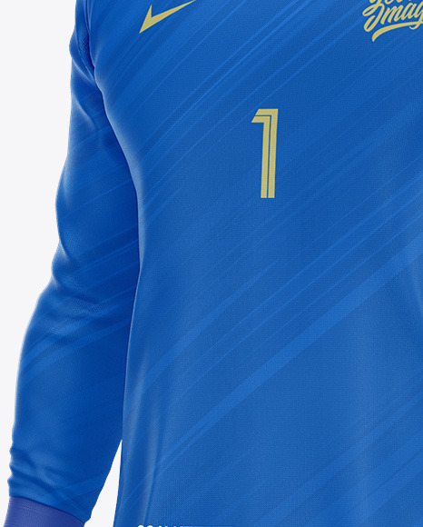 Download Goalkeeper Mockup Half Side View In Apparel Mockups On Yellow Images Object Mockups