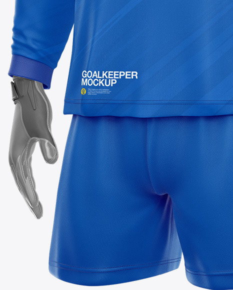 Download Goalkeeper Mockup Half Side View In Apparel Mockups On Yellow Images Object Mockups