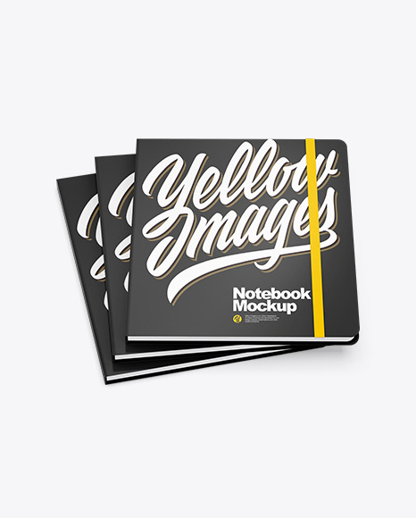 Set of Notebooks Mockup