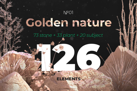 Golden nature collection #01