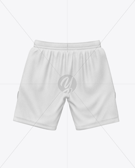 Download Cotton Shorts Mockup in Apparel Mockups on Yellow Images ...