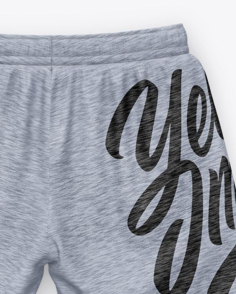 Download Melange Shorts Mockup In Apparel Mockups On Yellow Images Object Mockups