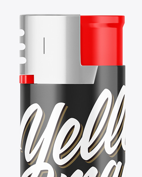 Glossy Lighter Mockup PSD #2