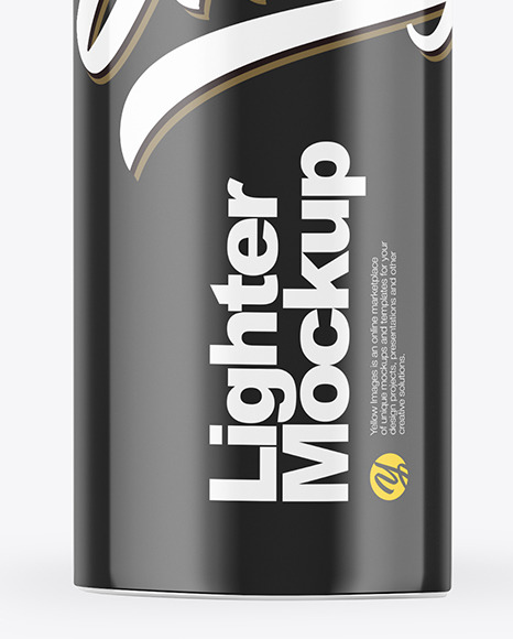Glossy Lighter Mockup PSD #1