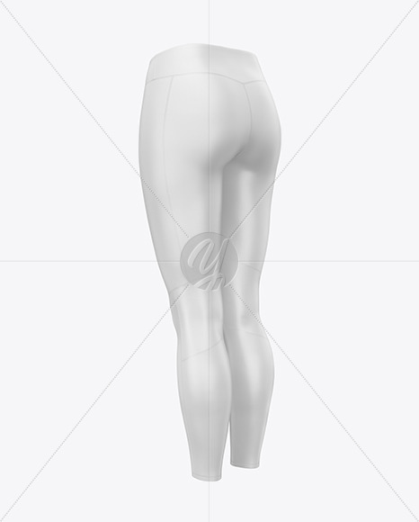 Download Women S Leggings Mockup In Apparel Mockups On Yellow Images Object Mockups