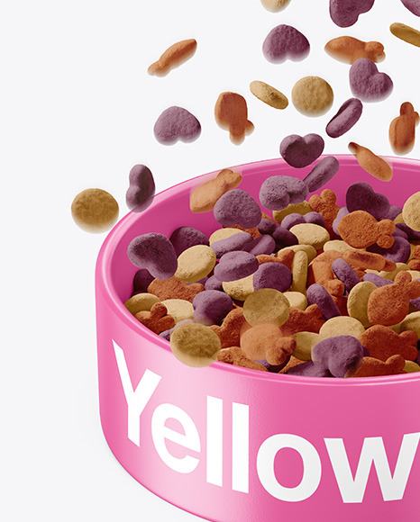 Pet Feeding Bowl Mockup PSD #6