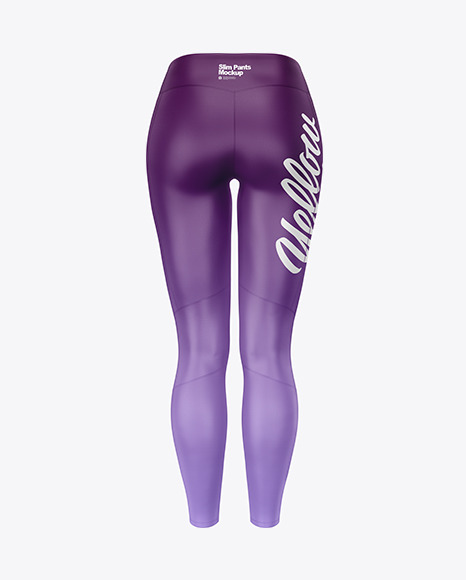 Women S Leggings Mockup In Apparel Mockups On Yellow Images Object Mockups