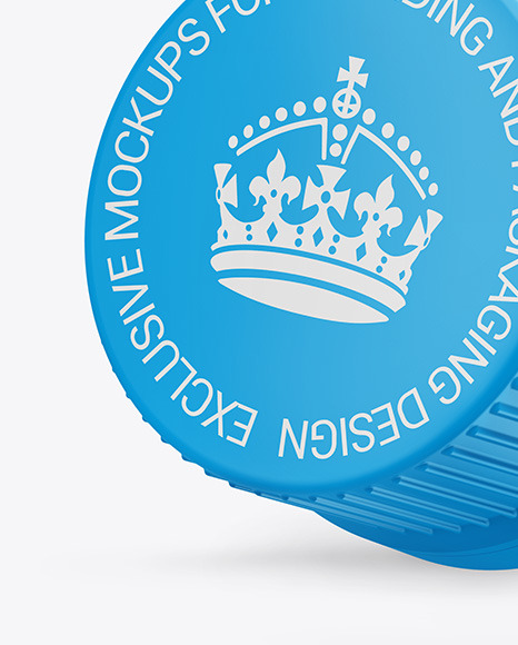 Matte Bottle Cap Mockup PSD #2