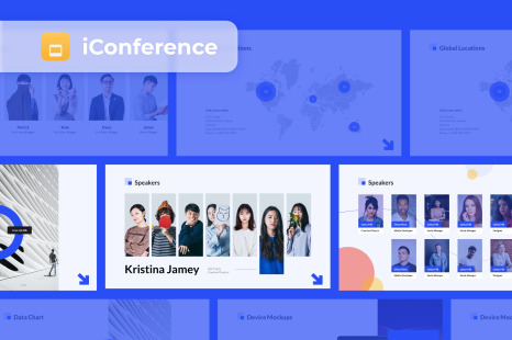 iConference - Smooth Animated Google Slide Template