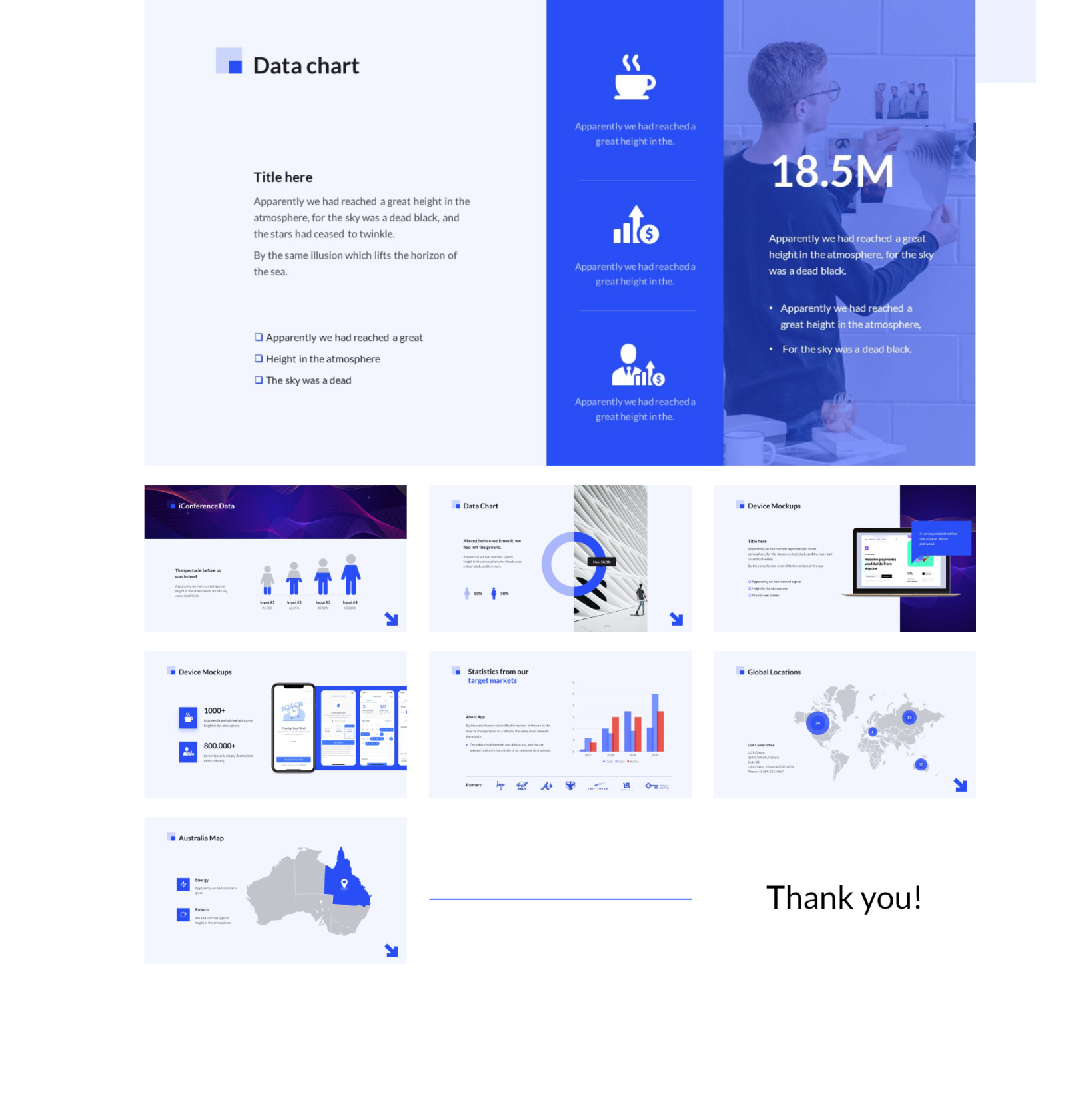 iConference Smooth Animated Google Slide Template on Yellow Images