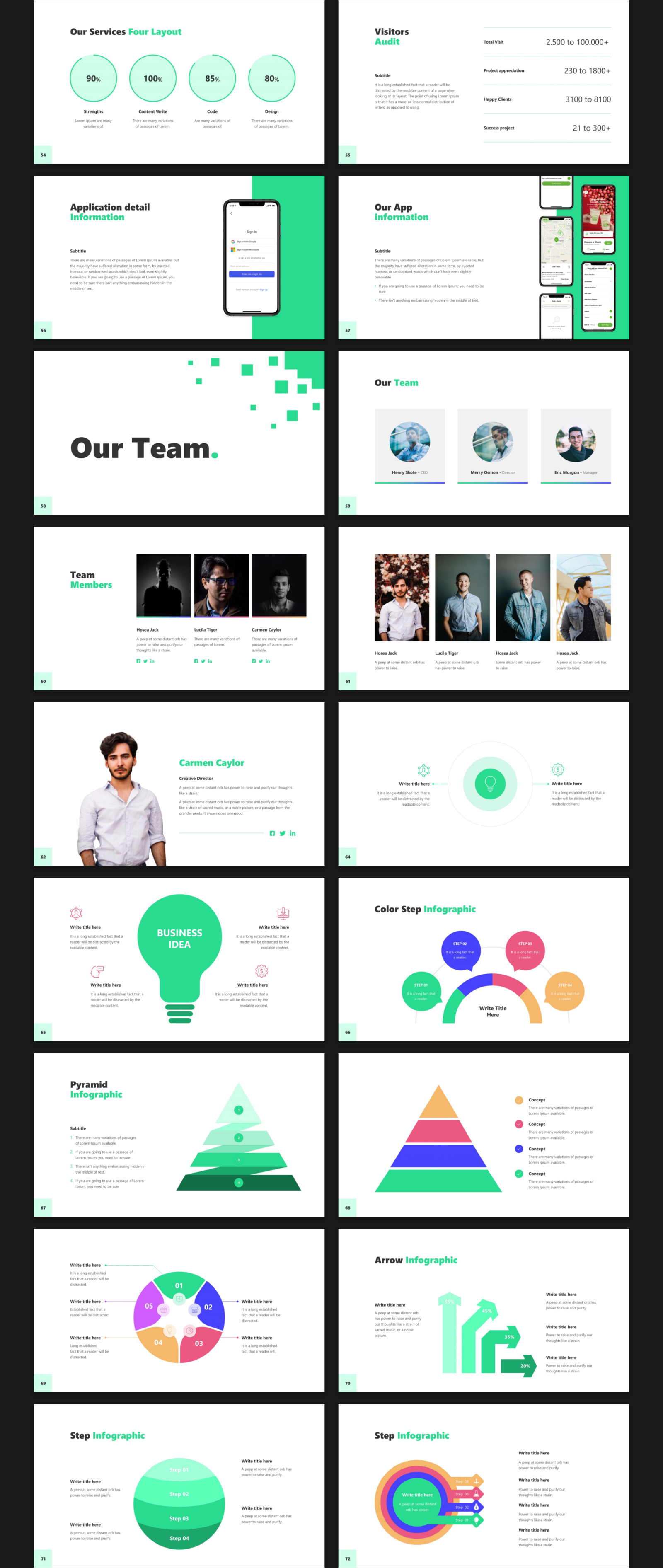 Business 2020 Smooth Animated Google Slide Template in Presentation