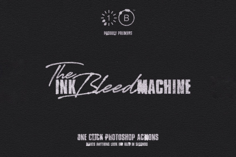The Ink Bleed Machine - One Click