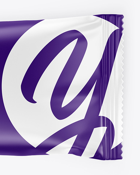 Matte Snack Package Mockup PSD #1
