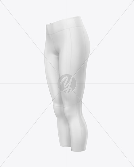 Women S Capri Leggings Mockup In Apparel Mockups On Yellow Images Object Mockups