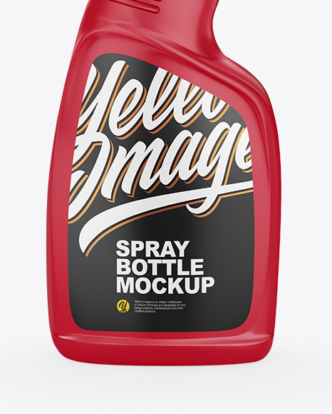 Download Trigger Spray Bottle Mockup In Bottle Mockups On Yellow Images Object Mockups