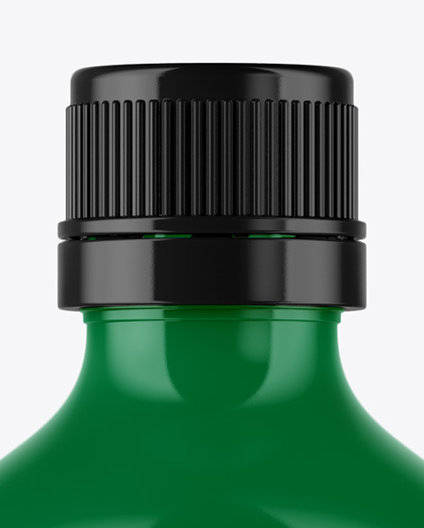 Glossy Bottle Mockup PSD #2