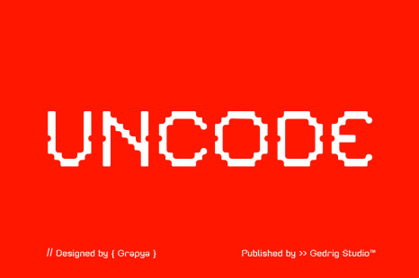 Uncode - Pixel Modern Font