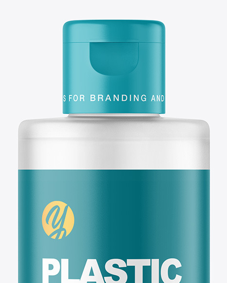 Frosted Cosmetic Bottle Mockup PSD #2