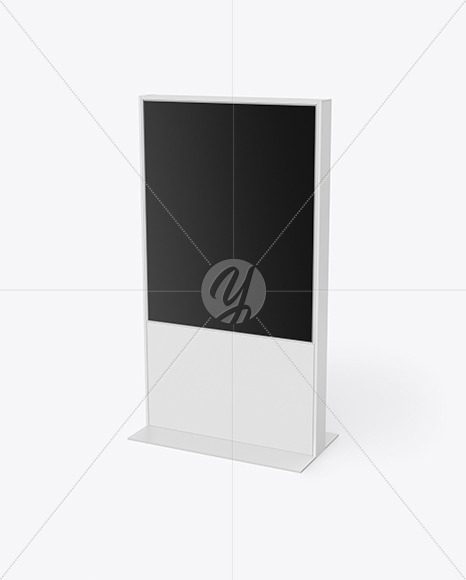 LED Display Stand Mockup PSD #3