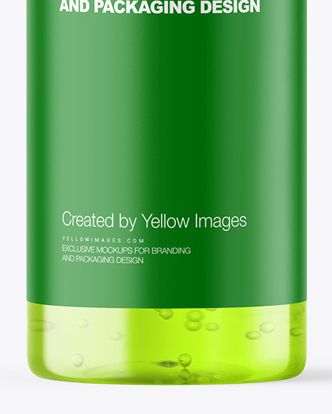 Color Liquid Bottle Mockup PSD #1