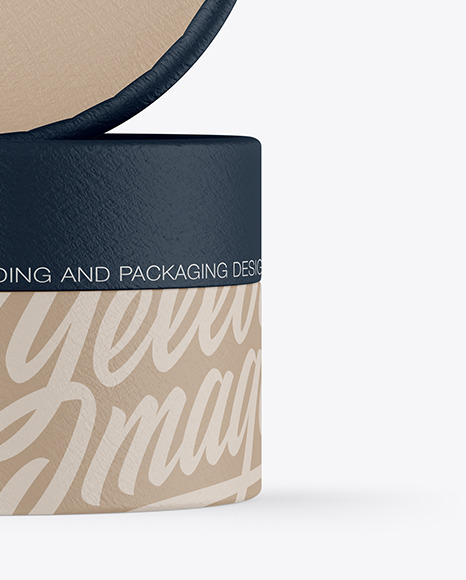 Two Paper Cosmetic Jars Mockup PSD #1