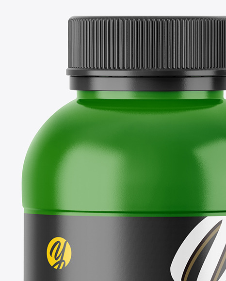 Download 250ml Glossy Bottle Mockup In Bottle Mockups On Yellow Images Object Mockups