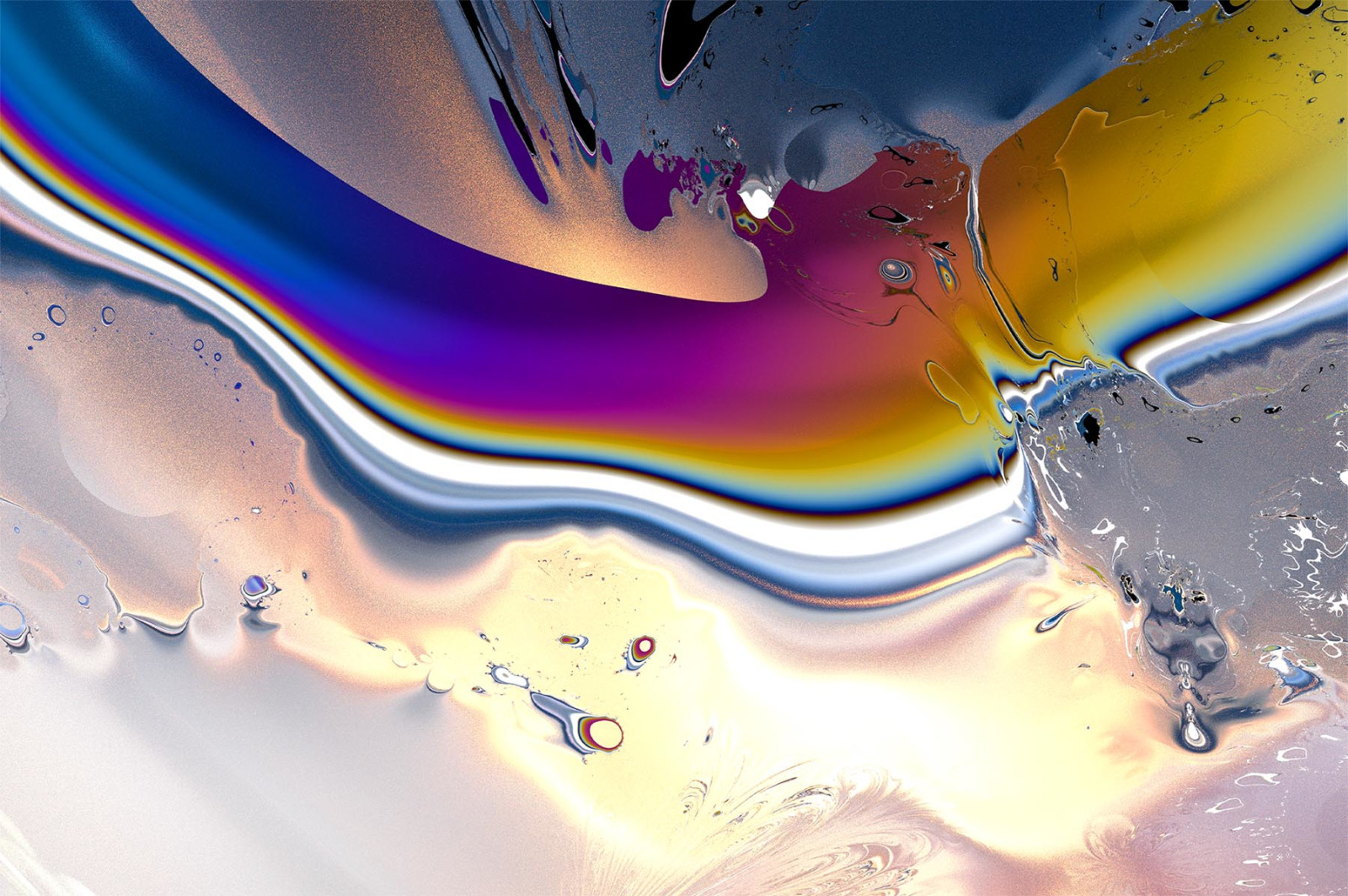 Digital Flow: 18 Abstract Textures