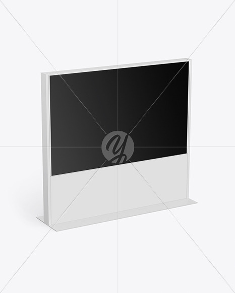 LED Display Stand Mockup PSD #3