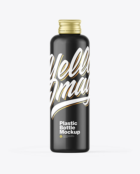 Glossy Bottle Mockup PSD #2