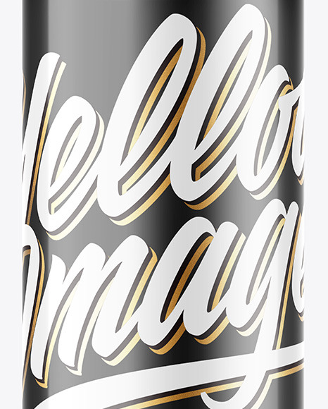 Glossy Spray Bottle Mockup PSD #7