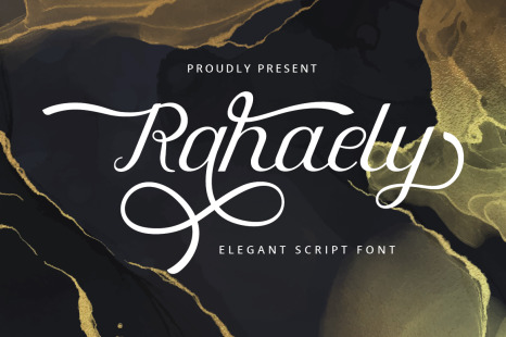 Rahaely - Elegant Script Font