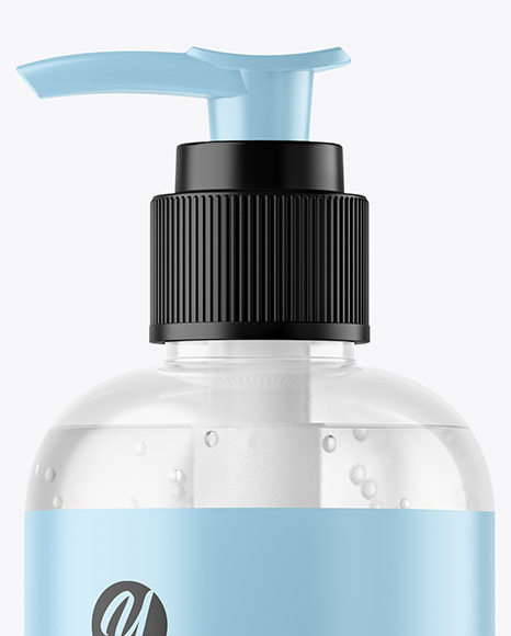 Clear Cosmetic Bottle Mockup PSD #2