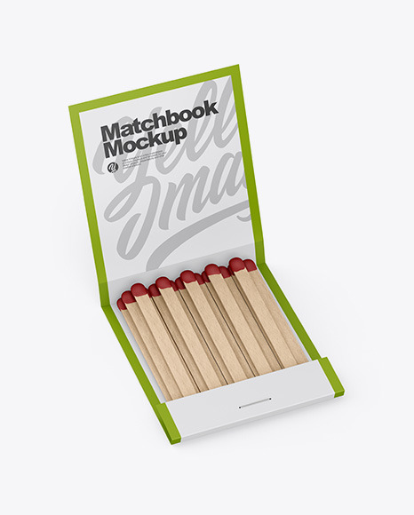 Matchbook Mockup PSD #2