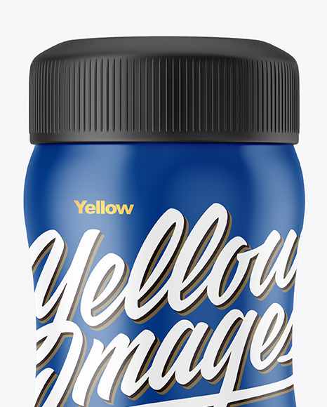 Matte Plastic Bottle Mockup PSD #2