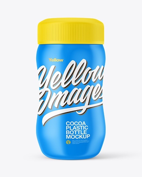 Matte Plastic Bottle Mockup PSD #6