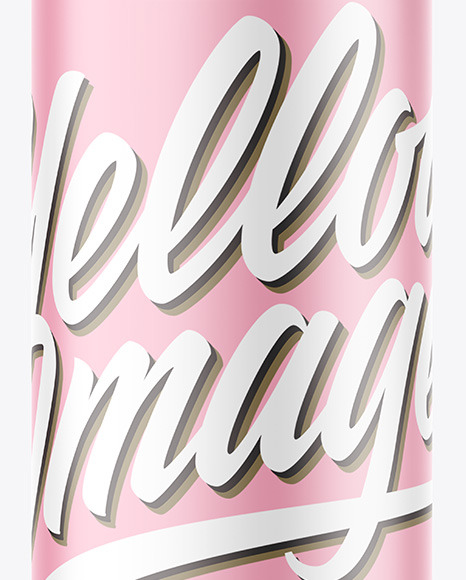 Matte Spray Bottle Mockup PSD #7